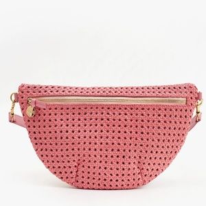 *NWT* Clare V. Grande Fanny (Color: Petal Rattan)